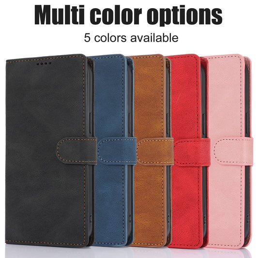 Suitable for Apple 16 Pro phone case FE wallet style anti drop phone leather case