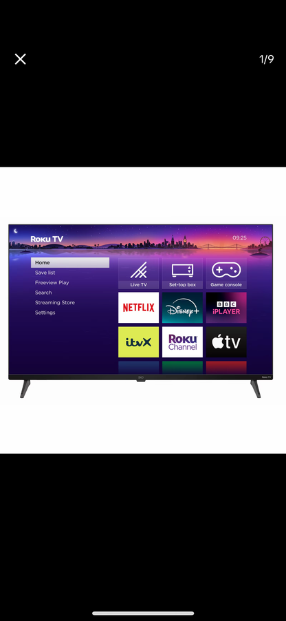 EKO Roku TV 55 inch 4k UHD smart tv - brand new immaculate condition